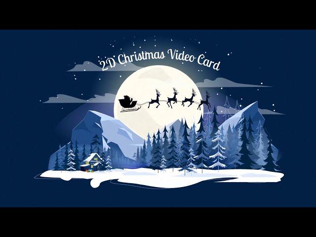 Christmas Video Card Template