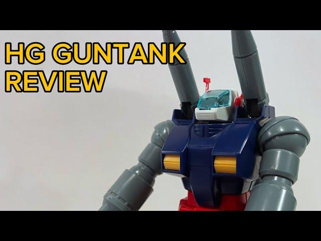 Both Gundam and Tank | HG Guntank Review