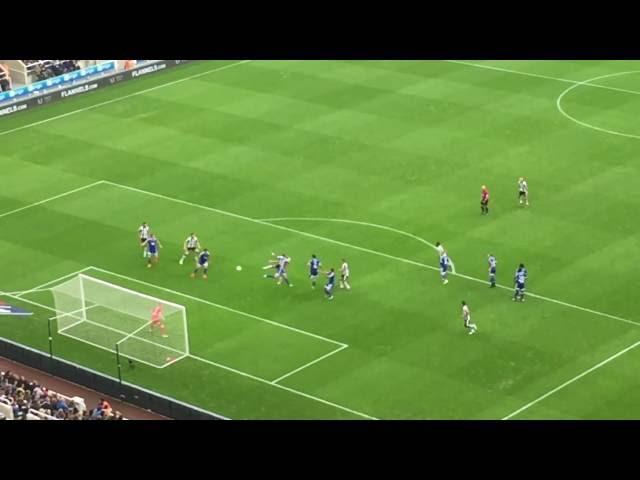 Newcastle United v Brentford Ciaran Clark goal