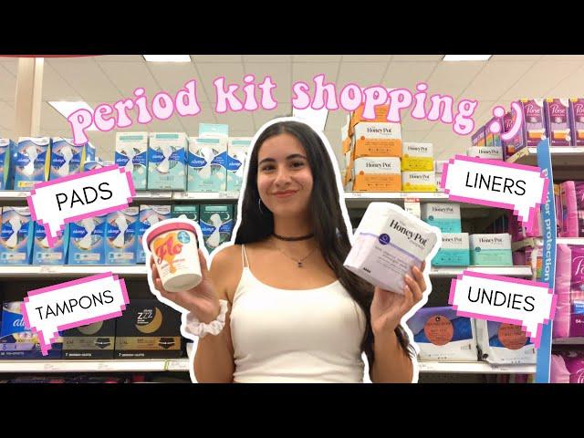 Everything You NEED in a PERIOD EMERGENCY Kit | Back to School Shopping 2022! | Just Sharon