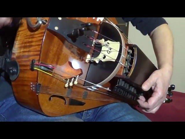 Psalm About Two Brothers. (Hurdy-Gurdy, Ukrainian Folk Singer Nataliya Serbina, Yamaha Motif XF8)