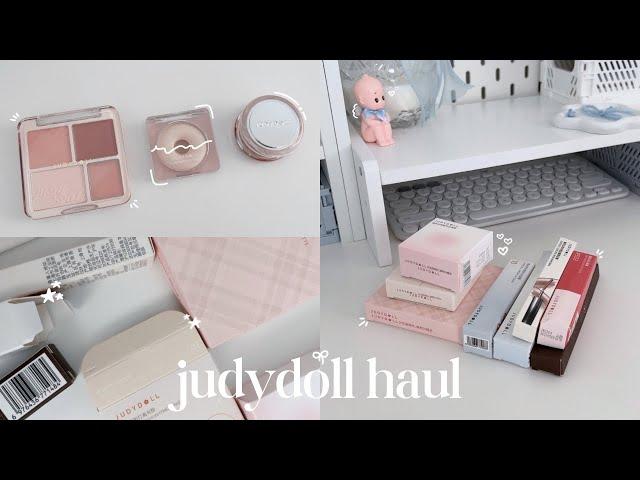  judydoll unboxing haul + review: lippies, eyeshadows, blushes, viral cbeauty makeup