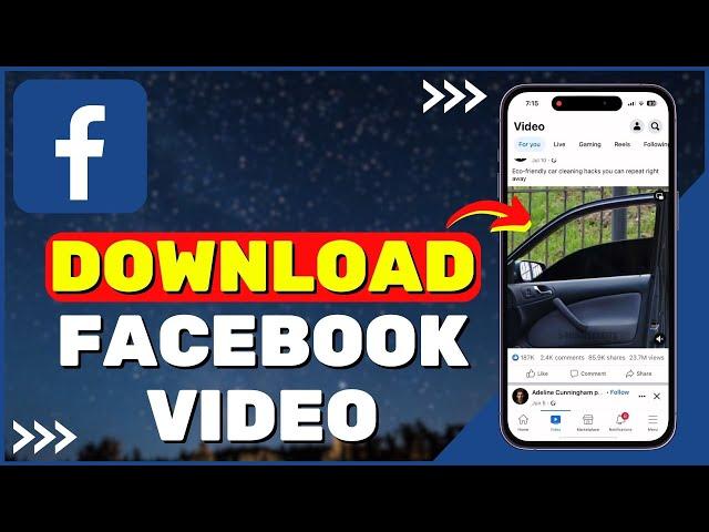 How to Download Facebook Video on iPhone & Android