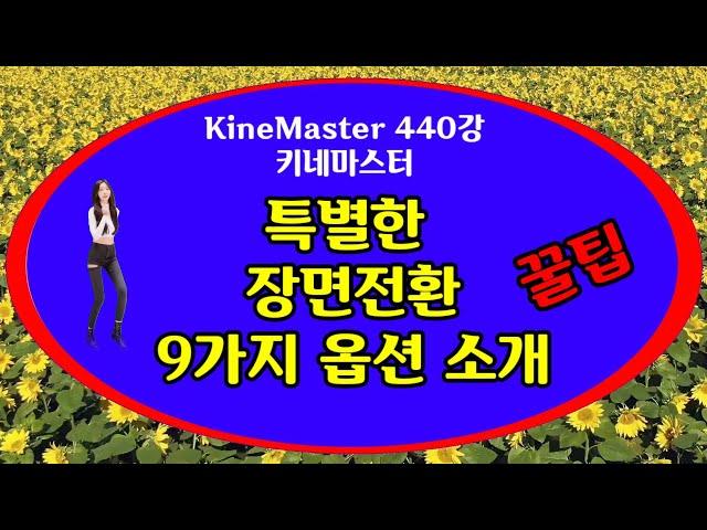 키네마스터 특별한 장면전환 9가지 옵션 소개 KineMaster 440강 키네마스터 장면전환 소개 4K 프로젝트 설정방법