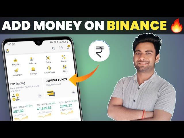 How to deposite money in binance | Add money in binance | Vishal Techzone