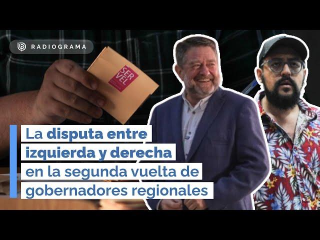 La disputa entre izquierda y derecha en la segunda vuelta de gobernadores regionales