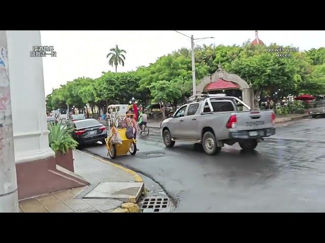 b172)格瑞那達舊皇宮舞蹈教學，Granada Nicaragua