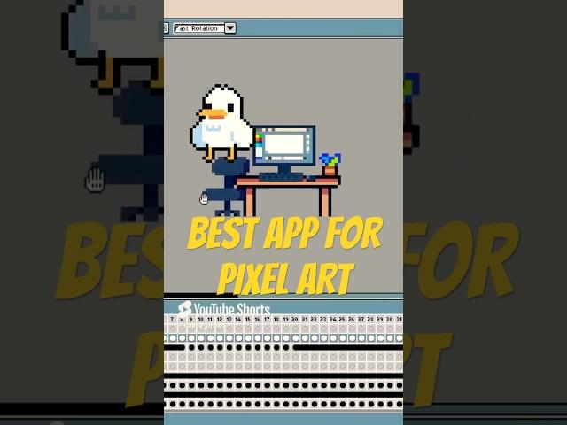 The BEST App To Create Pixel Art - Game Artist Tips #pixelart #gamedev #aseprite