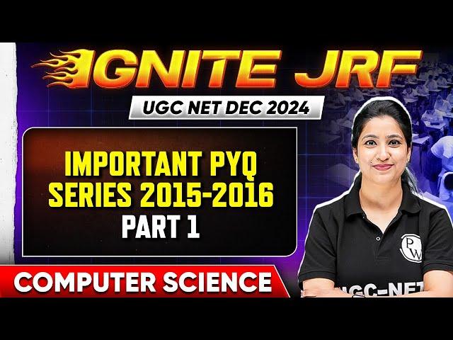 Important PYQ Series 2015 - 2016 Part 1 | UGC NET Computer Science PYQ | UGC NET Computer | Puneet