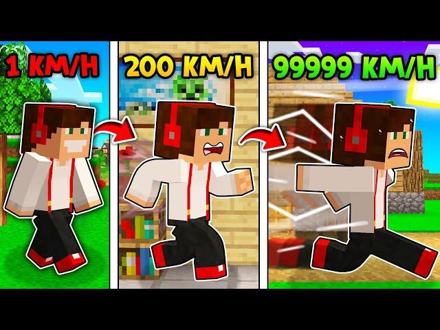 GPLAY BIEGNIE 5,298,999 KM/H  W MINECRAFT?! GPLAY & LUMI