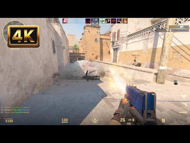 Counter Strike 2 Gameplay 4K (No Commentary)