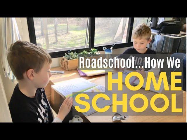 5 Things To Know About homeschooling while full time RV living