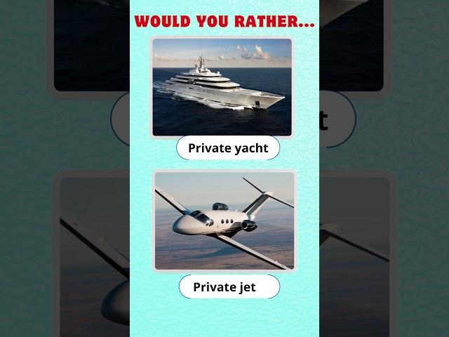 Would You Rather...? | Choose your option | Make Your Choice  | Choices Game | QuizWorld