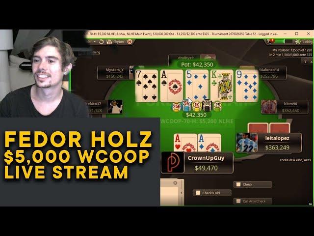 PLAYING THE $5,200 WCOOP MAIN // POKER