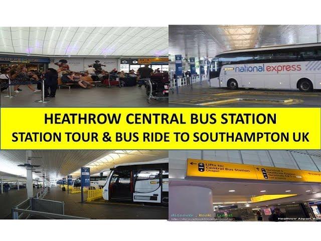 London Heathrow Central Bus Station, National Bus Experience to Southampton