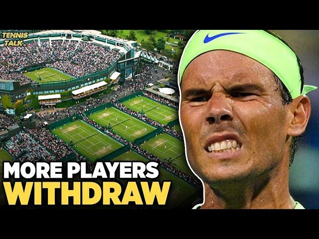 More Players Withdraw from Wimbledon 2024 | Tennis News