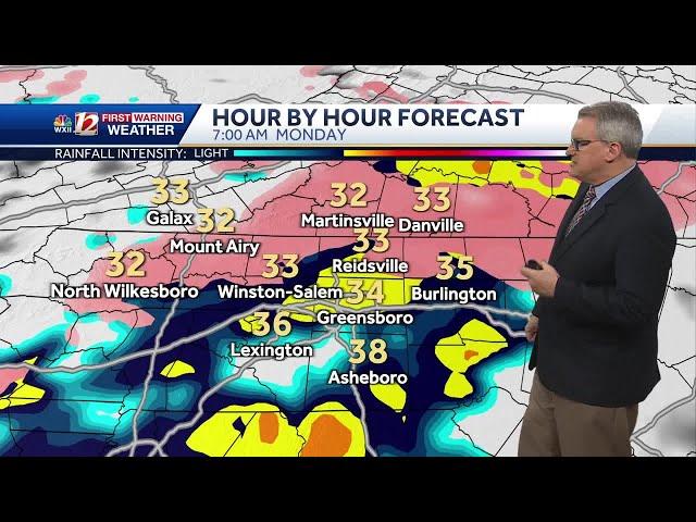 WATCH: Winter storm to create dangerous weather to parts of North Carolina & Virginia