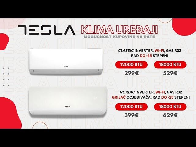 Avalon LTD - TESLA INVERTER KLIMA UREDJAJI