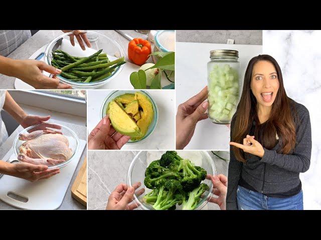 Meal prep easy- Tricks to save and preserve food