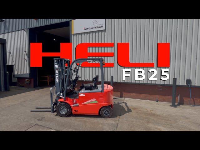 New Heli FB25 Electric Counterbalance | FTW Forklifts