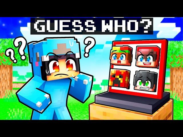 Minecraft But GUESS WHO With CRAZY FAN GIRL?