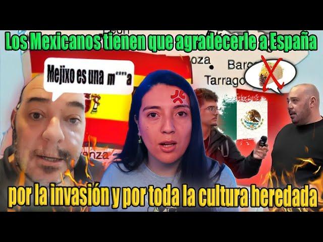 Ahora resulta que tenemos que agradecerle a España por invadirnos y "civilizarnos" lo que faltaba..