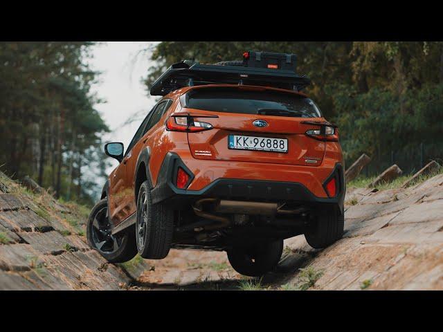 Offroad with Subaru Crosstrek 2.0i-S e-BOXER AWD 2023/2024. off-road, MHEV