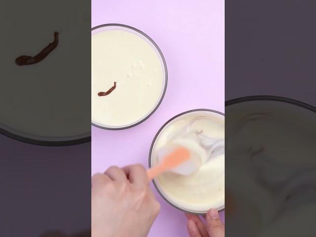 #shorts EASY Chocolate Mousse Cake Recipe, Satisfying Video Top Cake #cake #satisfyingcake