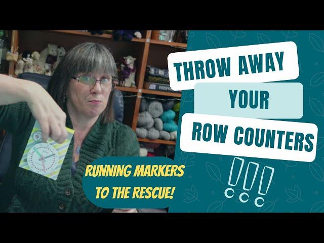 Running Markers Save the Day! - Tip Jar Tutorial 1 #knittingtutorial