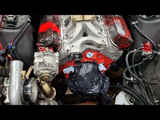 Junkyard 351w budget turbo build pt12