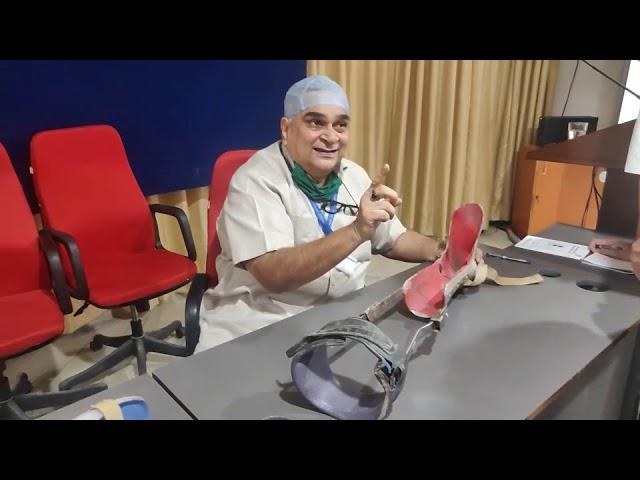 Orthotic braces discussion for Orthopedic Degree PG's GK Singh ERALMCH