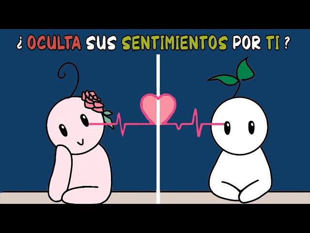 9 señales de que ESCONDE sus SENTIMIENTOS por TI