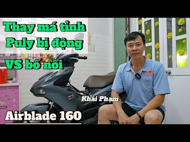 Airblade 160, được bảo hành nguyên cái má Puly nồi sau. khải Phạm #ab #airblade160 #160 #160i #ab160