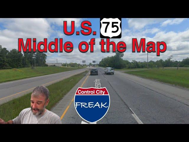 US 75: Middle of the Map