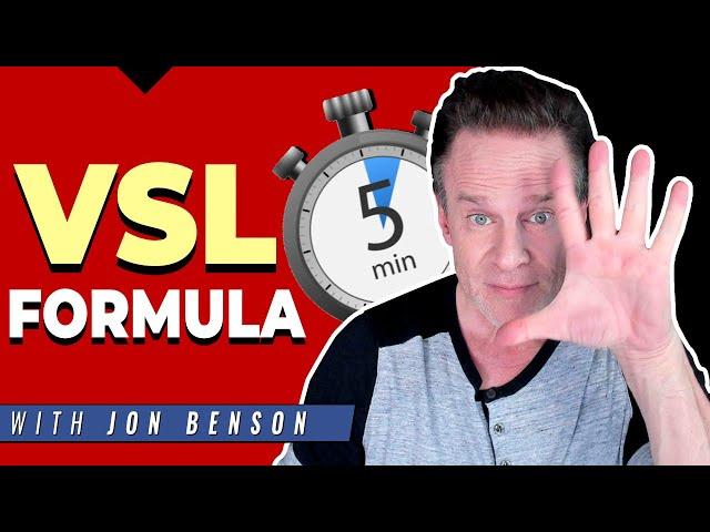 5 Minute VSL Formula: Short, Sweet & Sacks of 