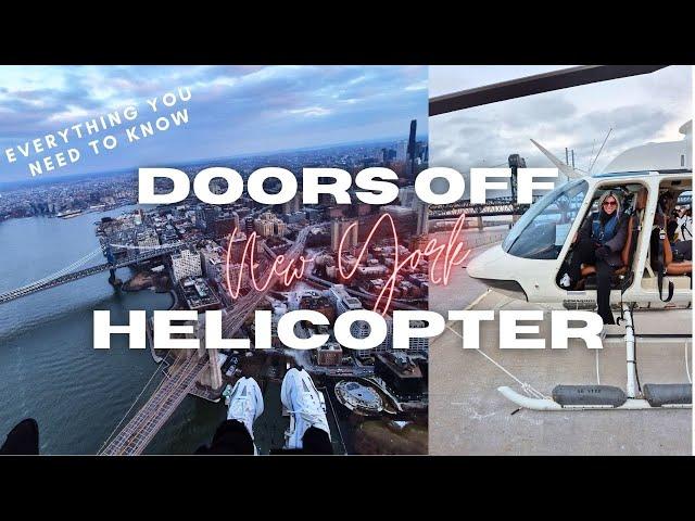 Helicopter tour New York | What you MUST KNOW Before Your NYC Doors off FlyNYON Helicopter Ride 2025