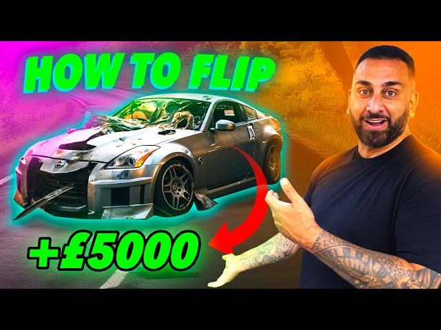 Buying and fixing a CHEAP 350z for a profit!