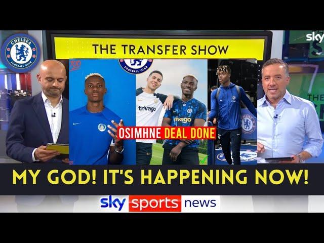 100% DONEChelsea Record Breaking Deal For Striker Victor OSHIMEN £120m | Confirmed Transfers