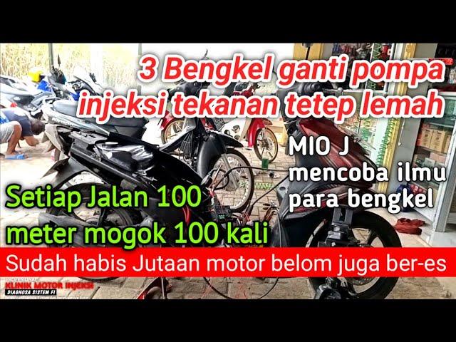 mio j keluar masuk bengkel sistem injeksi bikin pusing mekanik