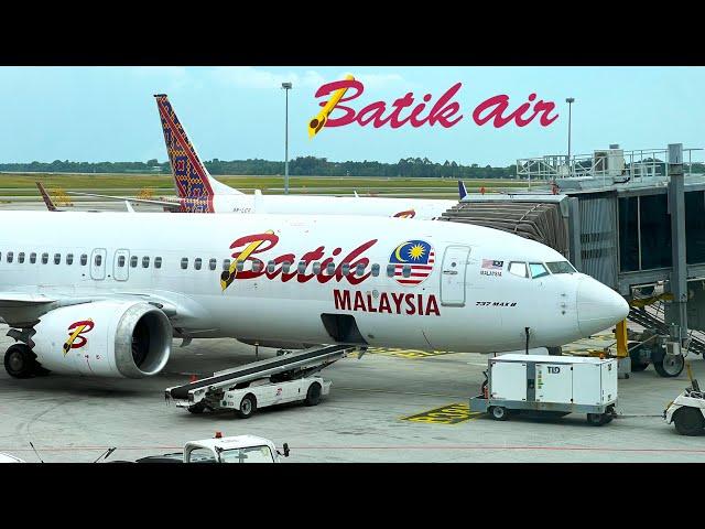 Batik Air Malaysia B737 MAX 8 | Phuket - Kuala Lumpur | Trip Report