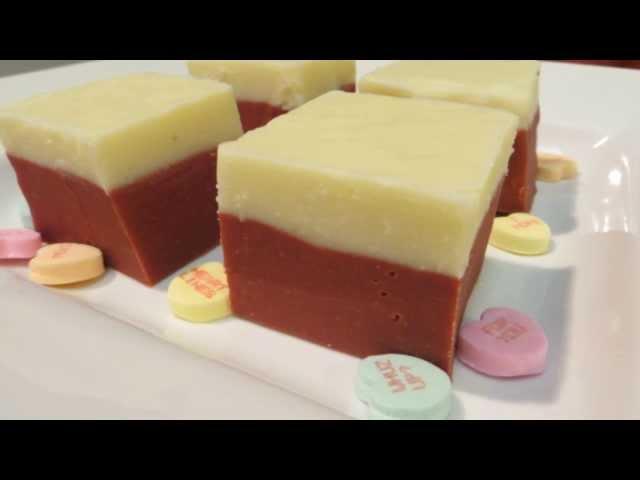 Red Velvet Fudge - How To Make Fudge - EASY Fudge Recipe