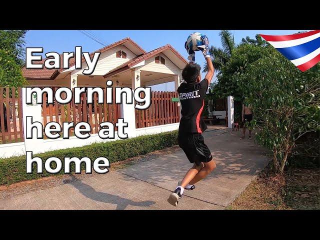 Early morning here at home | Living in Udon Thani Thailand