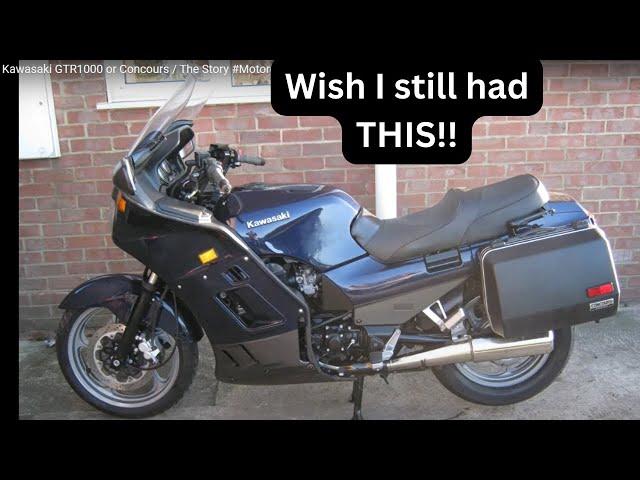 Kawasaki GTR1000 or Concours ZG1000 The Story #Motorcycle | Restoration Biker