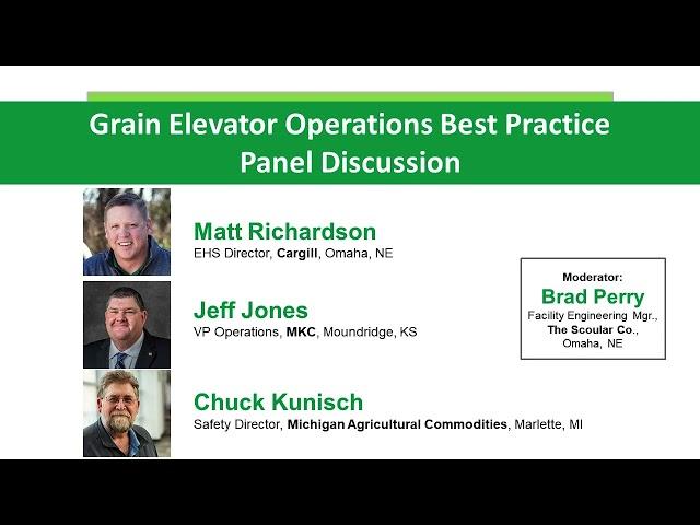 Grain Elevator Operations Panel Discussion at CONVEY'23