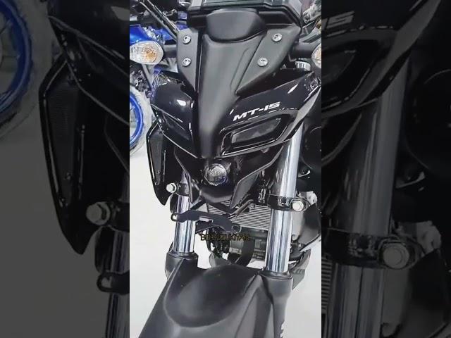 New mt 15 Yamaha  black monster bike #bdsuzukiyan #shortvideo #stand#rice