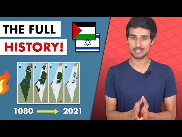 Israel Palestine Conflict: 1000 year History | Jerusalem | Gaza | West Bank |  Dhruv Rathee