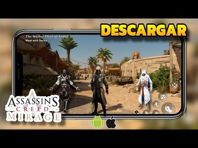 YA puedes JUGAR ASSASSIN'S CREED MIRAGE en Celular 2024  !