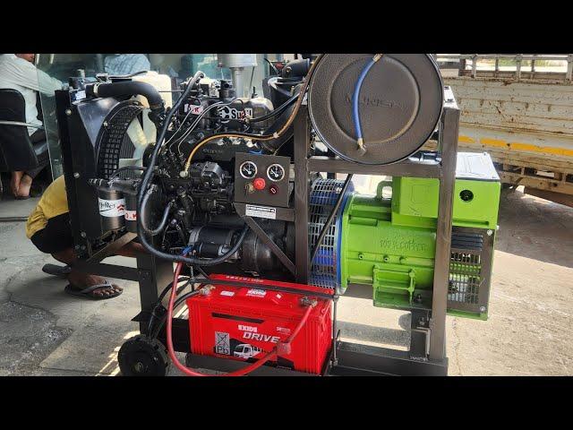 20kva Mahindra Generator 3 Cylinders Diesel Engine Generator | Chadha Generator Pvt Ltd डीजल जनरेटर