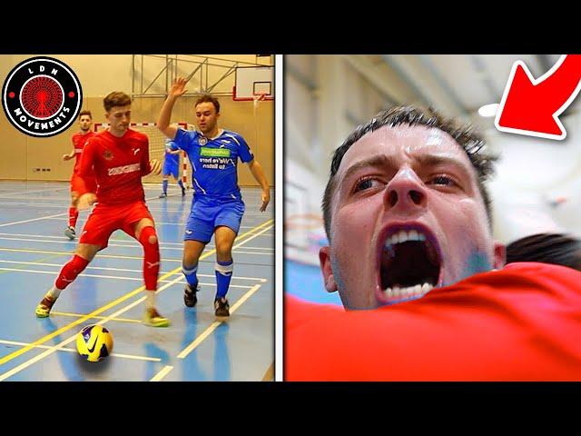 I Played in a PRO FUTSAL MATCH & Scored The BEST Goal EVER! (Football Skills)