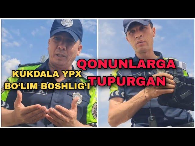 XIZMAT GUVONOMASIZ YPX HODIMI. NOQONUNIY JARIMALAR TUZADIGAN GAYILAR.(KUKDALA TUMANI)